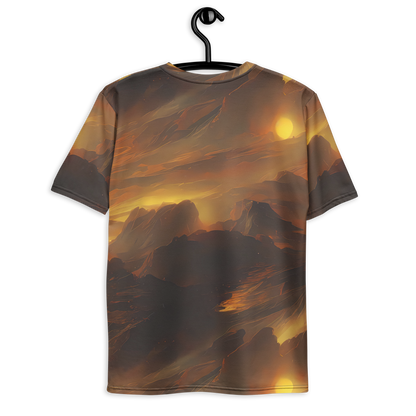 Men's Crew Neck T-Shirt - Sunset Shores