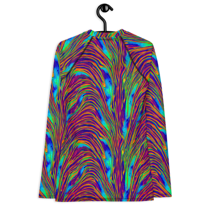 Women's Rash Guard - Lux Waves