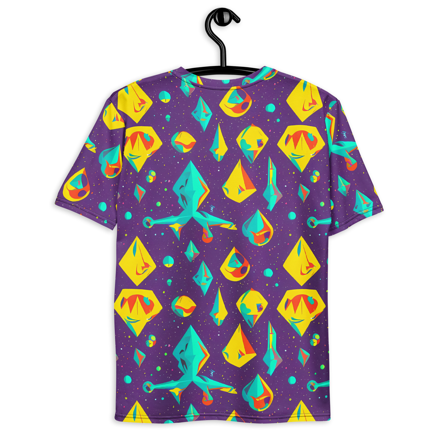 Men's Crew Neck T-Shirt - Cascading Prism