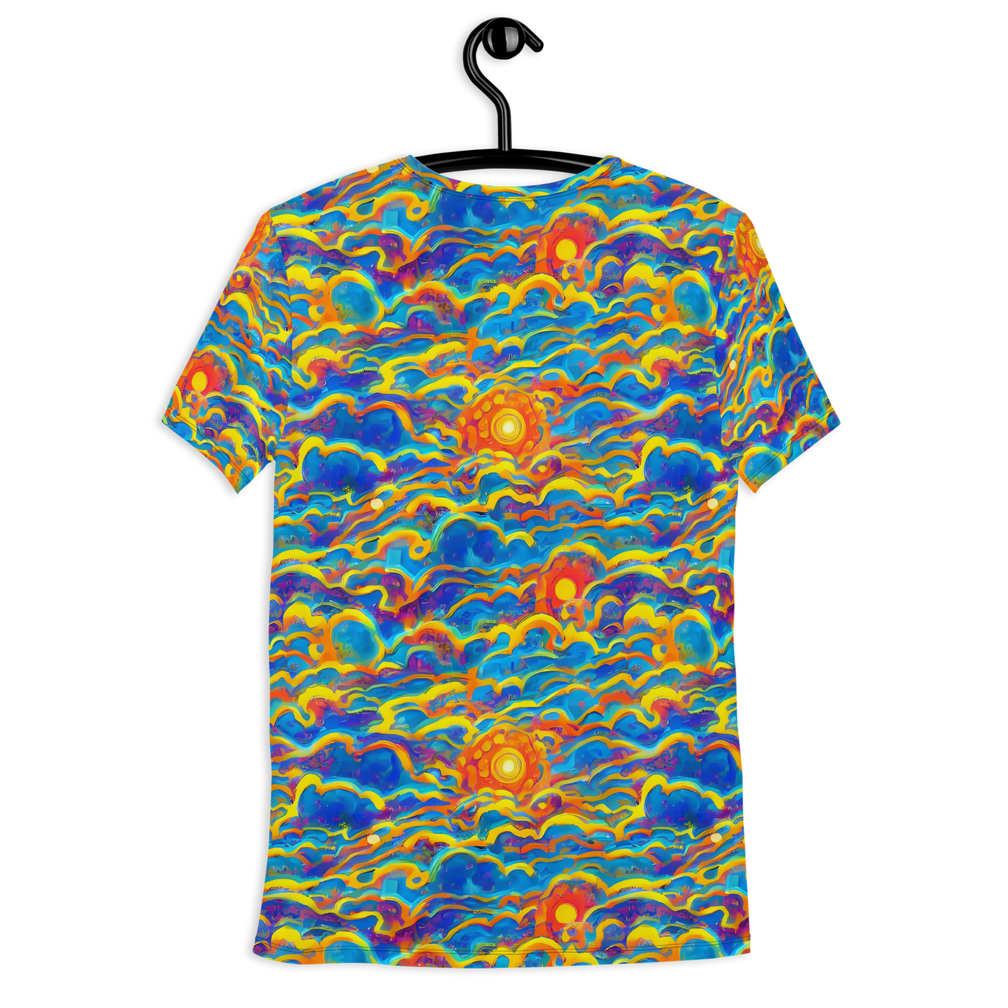 Men's Athletic T-Shirt - Chroma Ripple