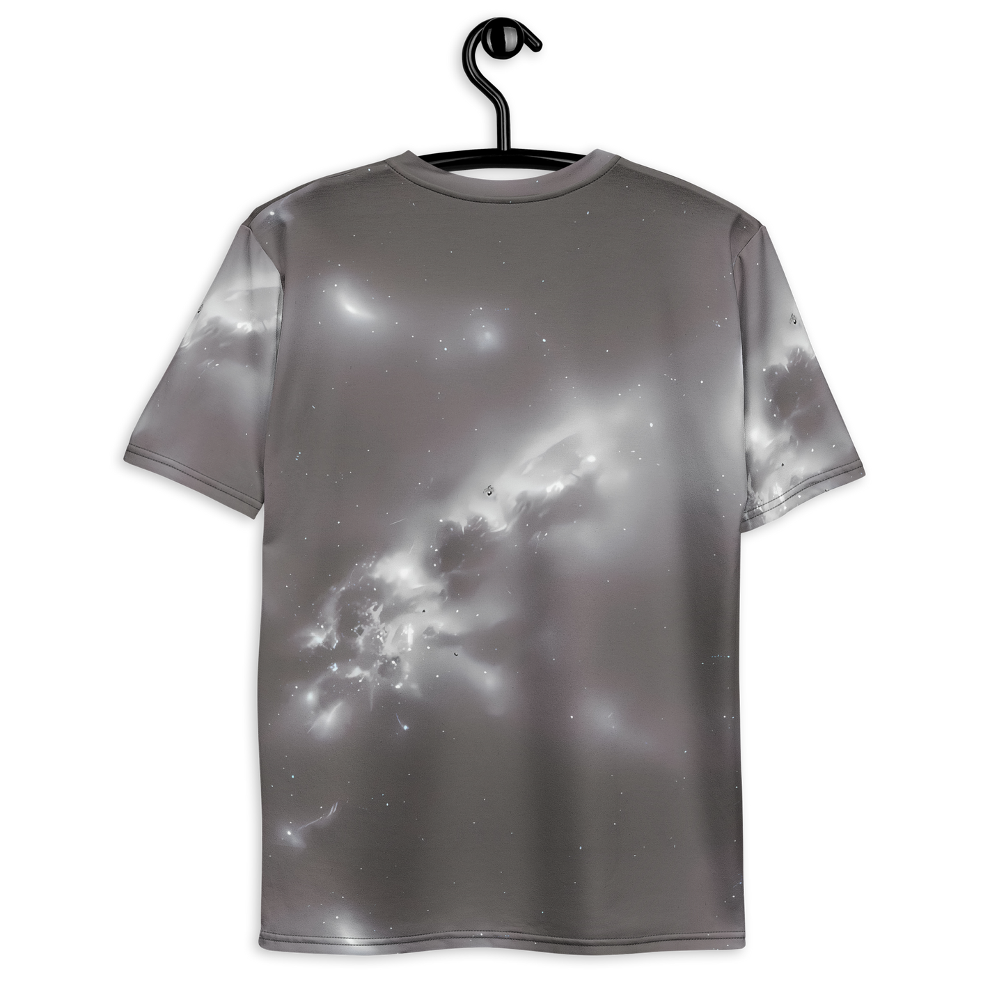 Men's Crew Neck T-Shirt - Silver Nebula