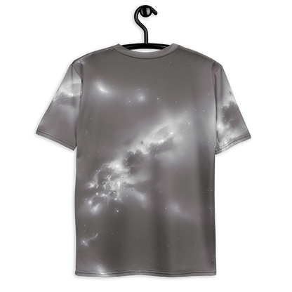 Men's Crew Neck T-Shirt - Silver Nebula