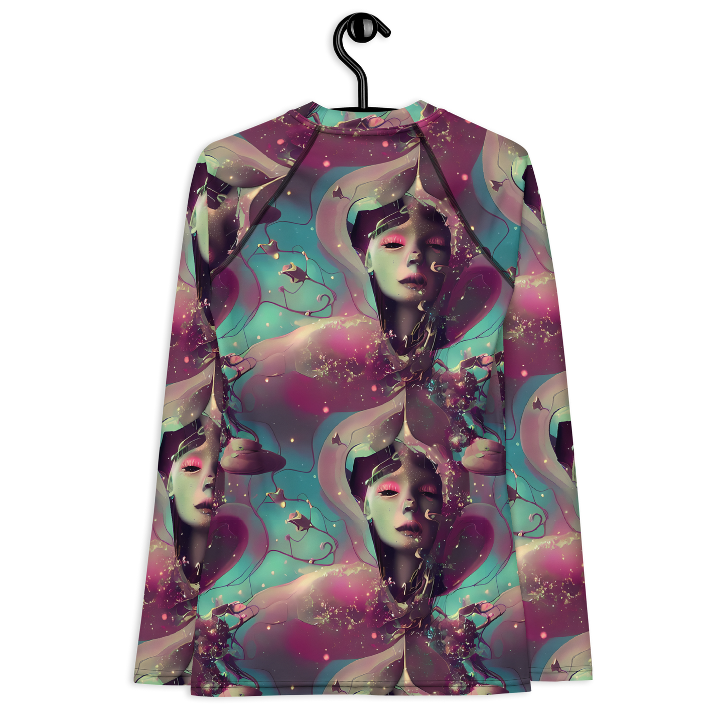 Women's Rash Guard - Nouveau Galaxy