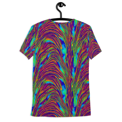 Men's Athletic T-Shirt - Lux Waves