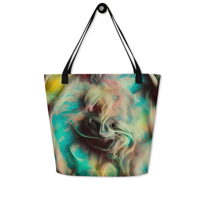 Large Tote Bag w/ Pocket - Enchanted Fusion