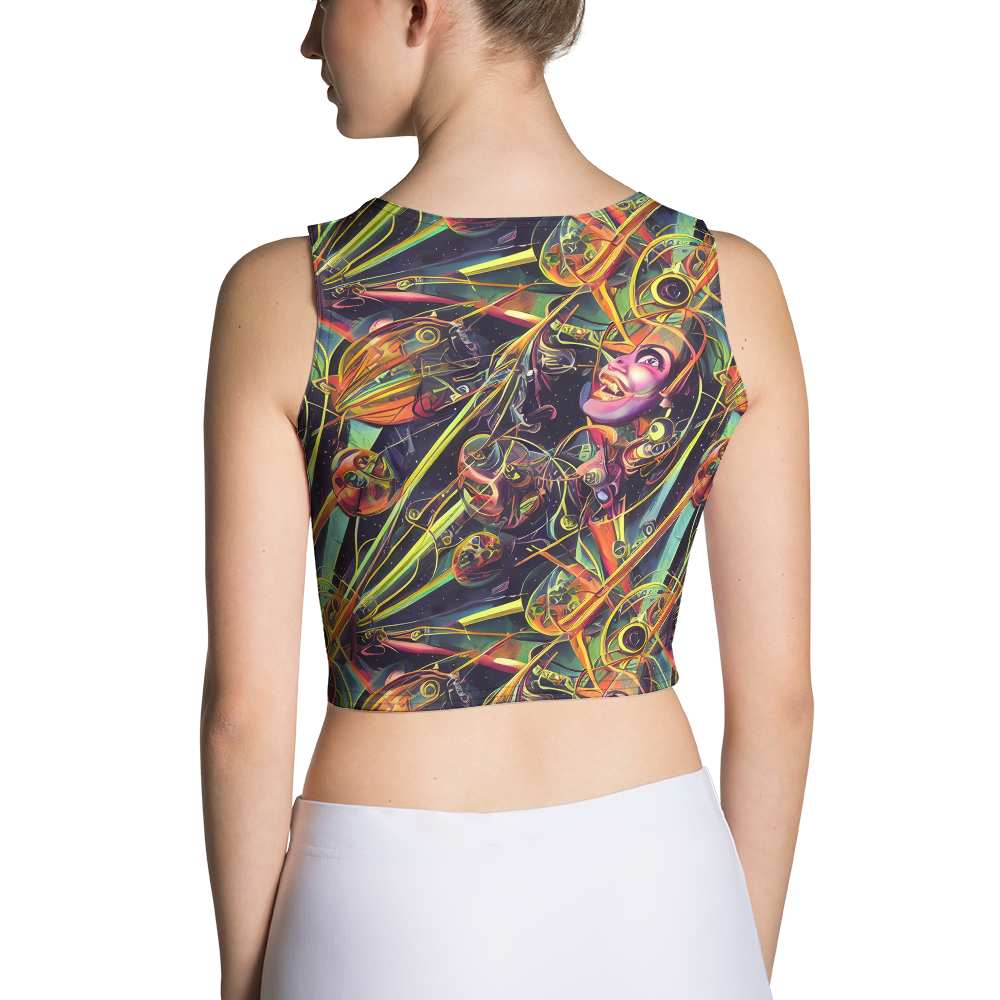 Crop Top - Psychedelic Deep Space