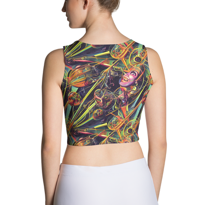 Crop Top - Psychedelic Deep Space