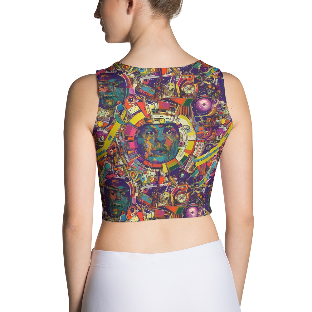 Crop Top - Cosmic Collage