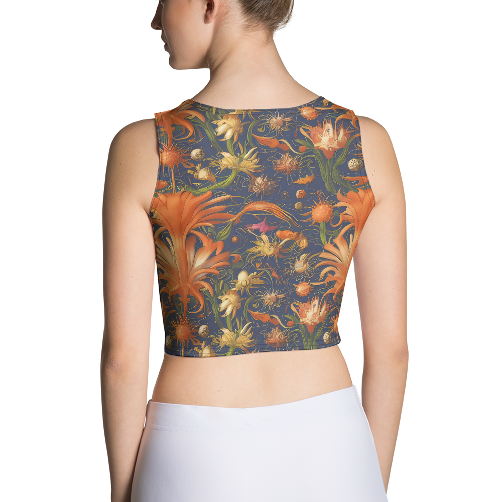 Crop Top - Stellar Blooms