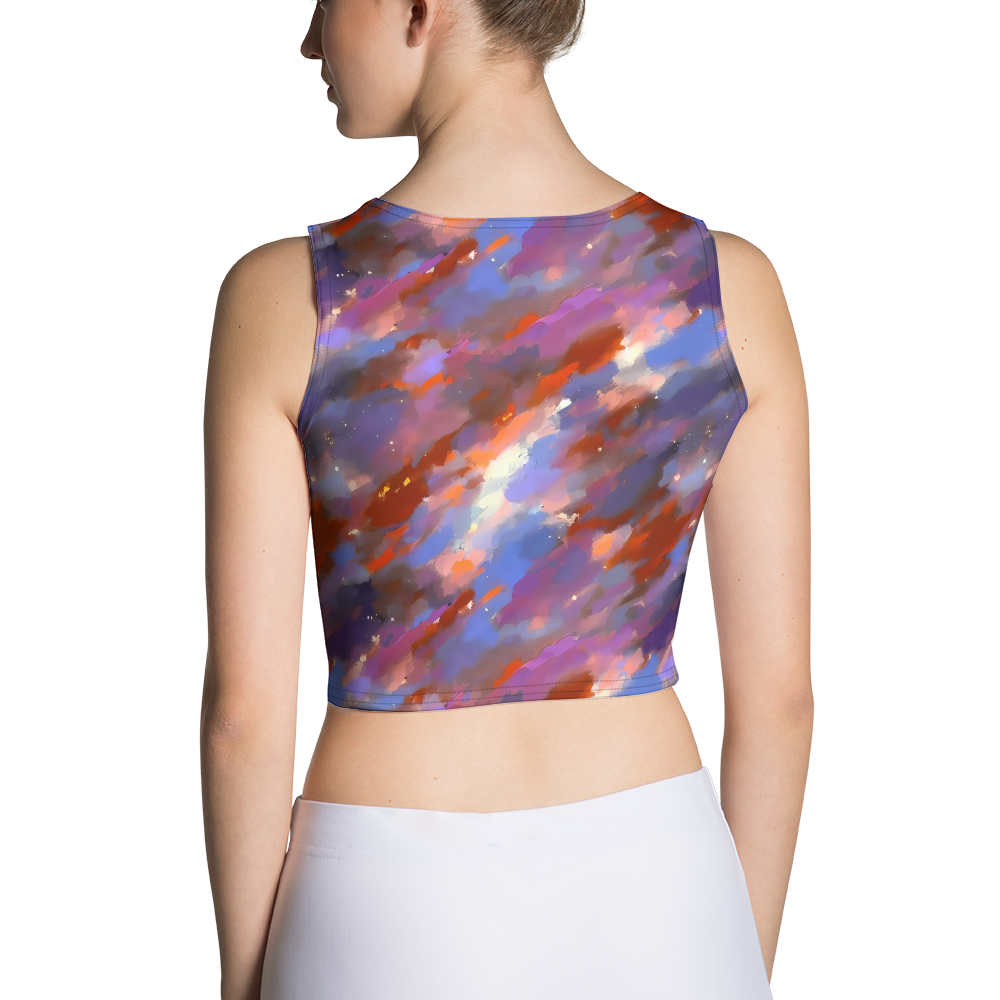 Crop Top - Celestial Brushstroke