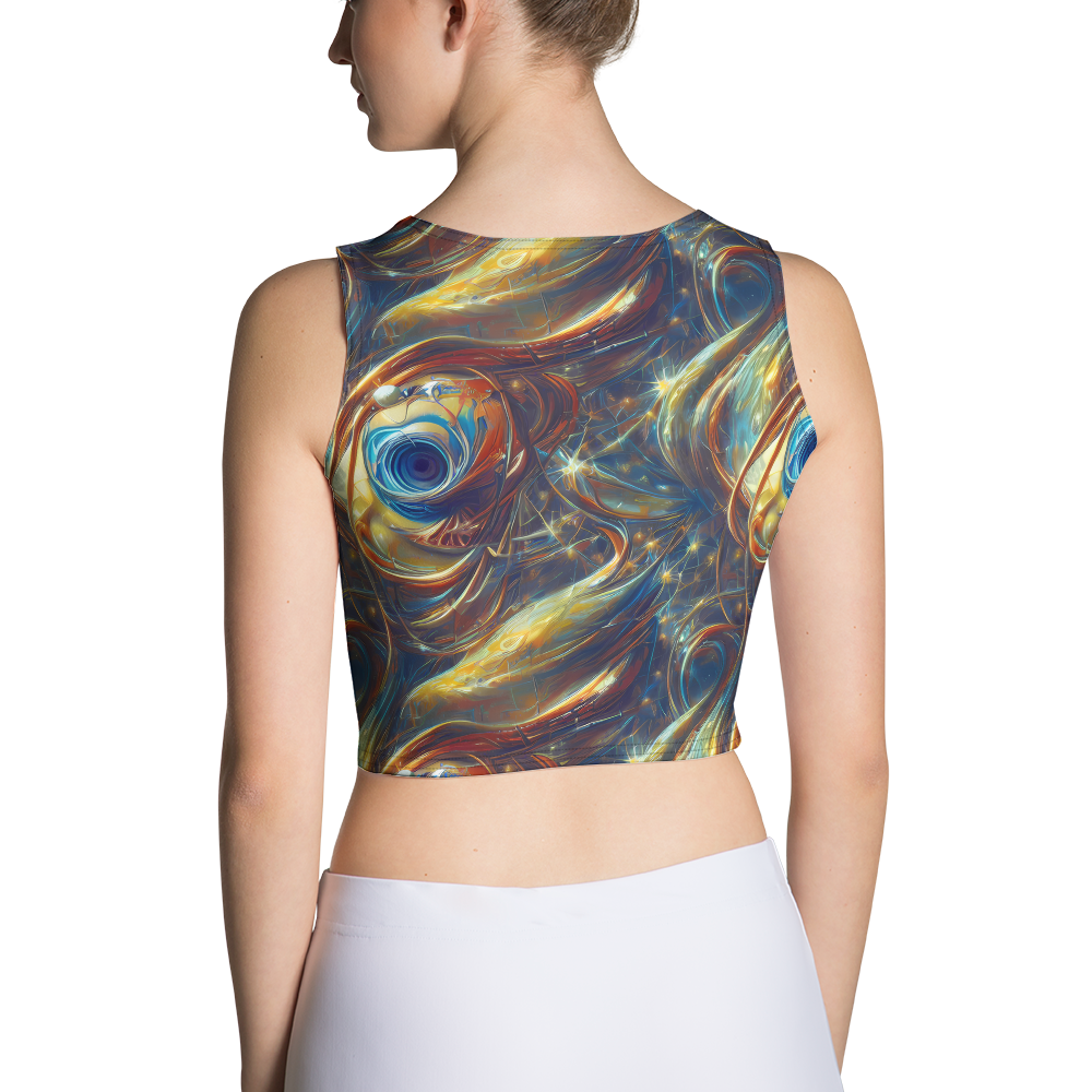 Crop Top - Celestial Vortex