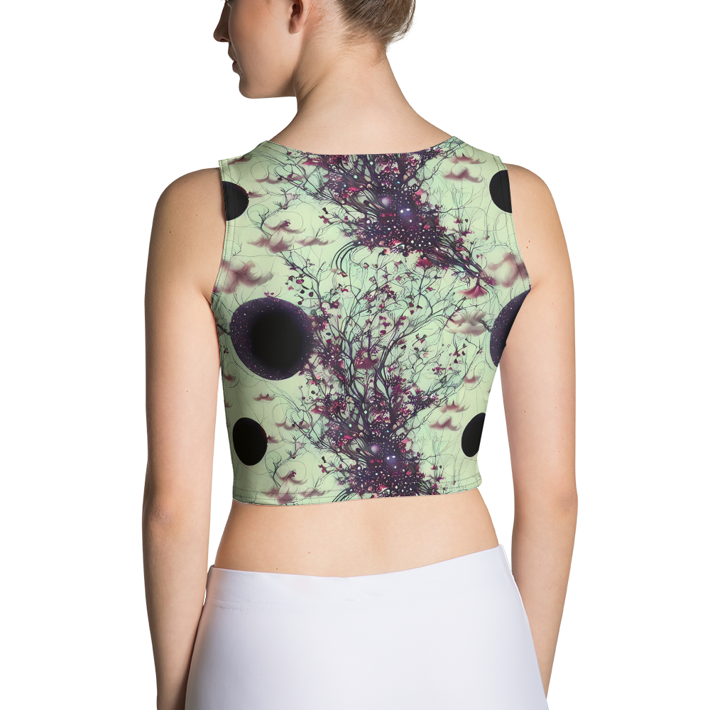 Crop Top - Celestial Bloom