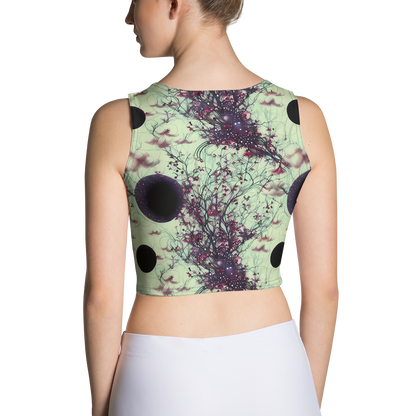 Crop Top - Celestial Bloom