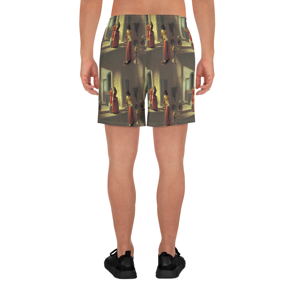 Men's Athletic Shorts - Surreal Shadows