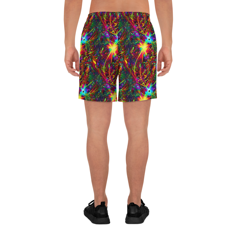 Men's Athletic Shorts - Stellar Burst