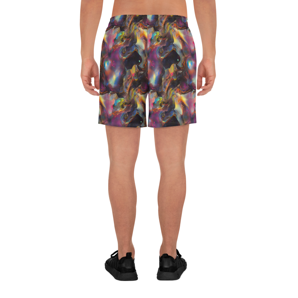 Men's Athletic Shorts - Cosmic Fusion