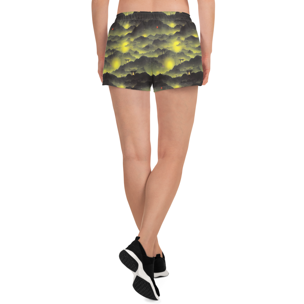 Women’s Athletic Shorts - Spectral Isle