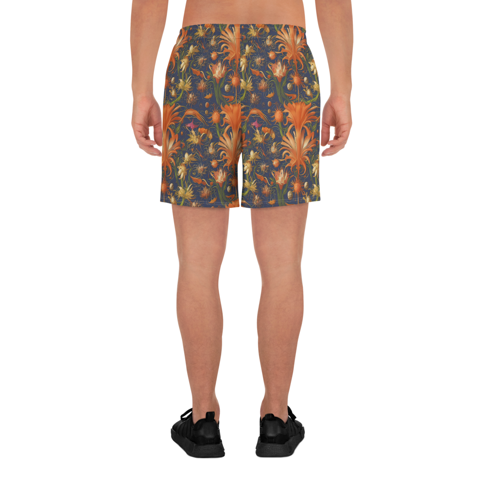 Men's Athletic Shorts - Stellar Blooms