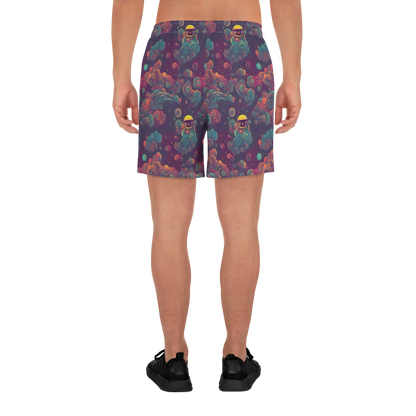 Men's Athletic Shorts - Nebula Dreamscape