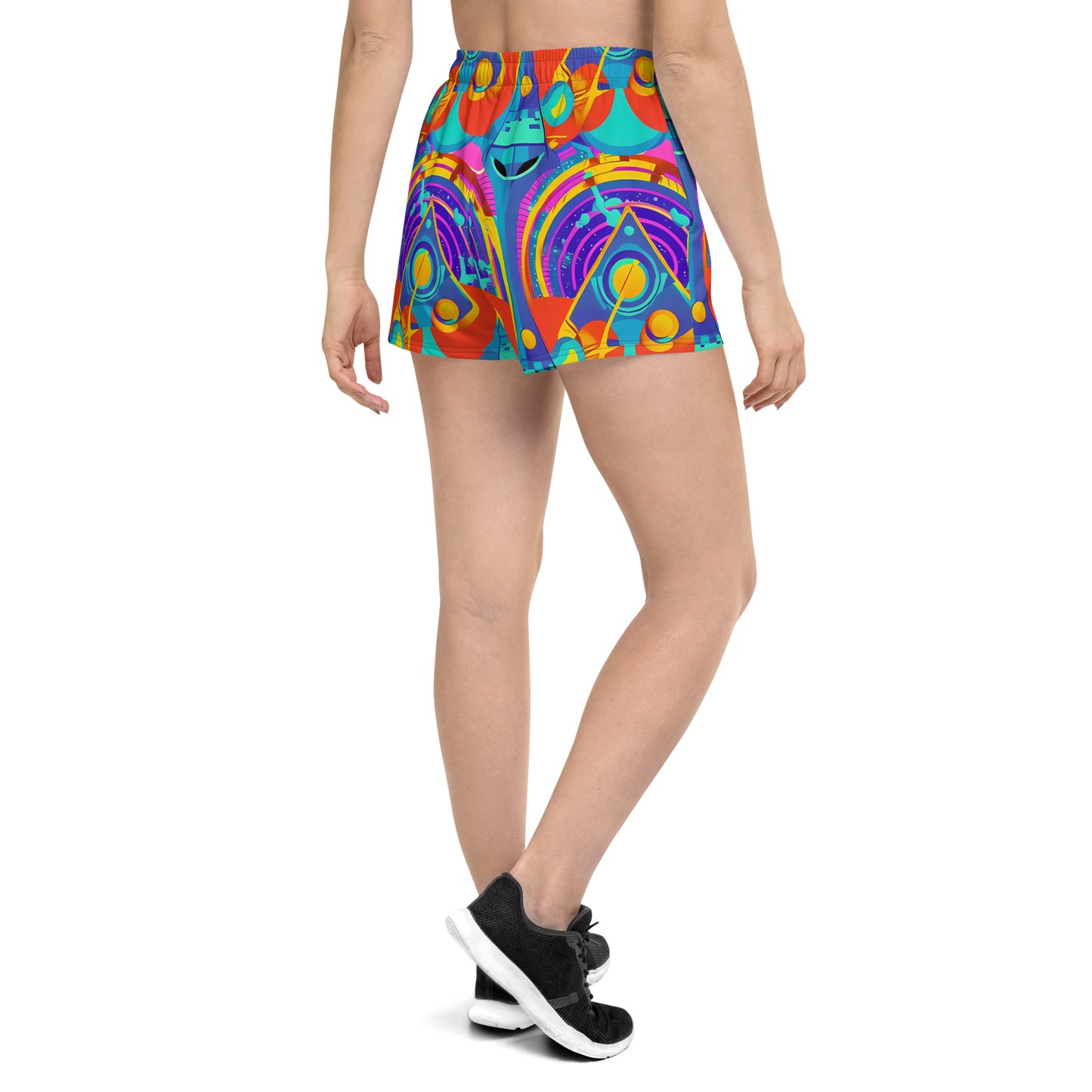 Women’s Athletic Shorts - Blast of Color