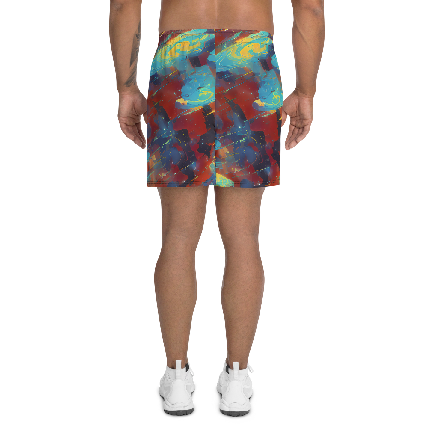 Men's Athletic Shorts - Journey Through Infinity