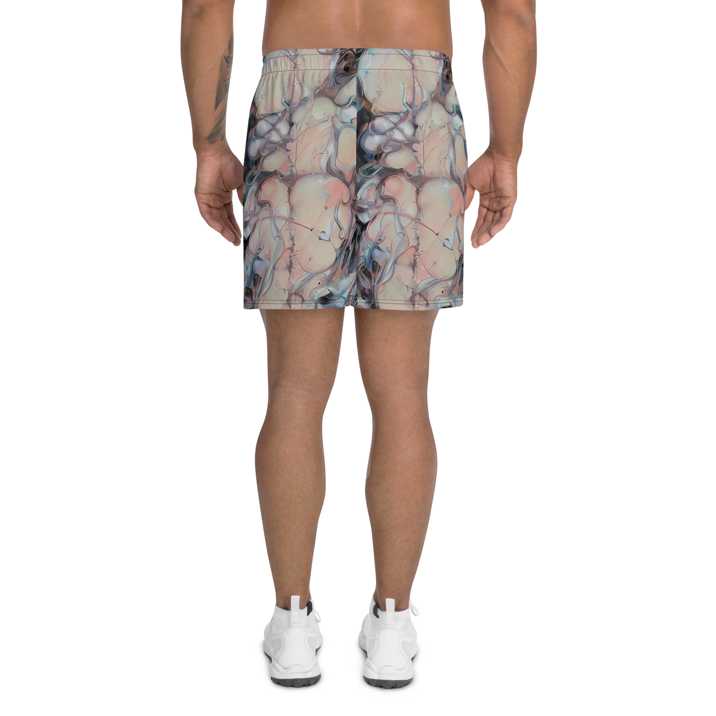 Men's Athletic Shorts - Daydream Cascade