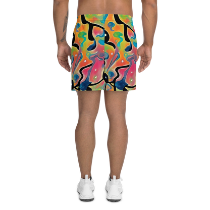 Men's Athletic Shorts - Midday Mirage