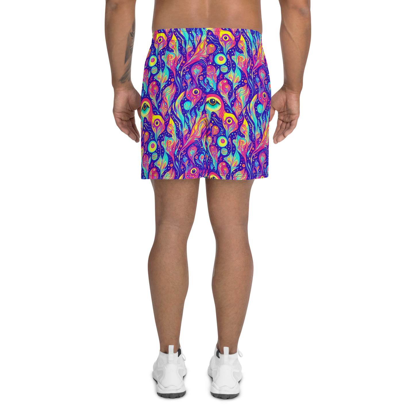 Men's Athletic Shorts - Mystic Petal Dance