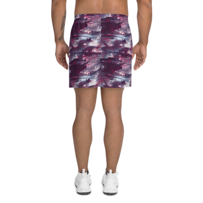 Men's Athletic Shorts - Twilight Fortresses