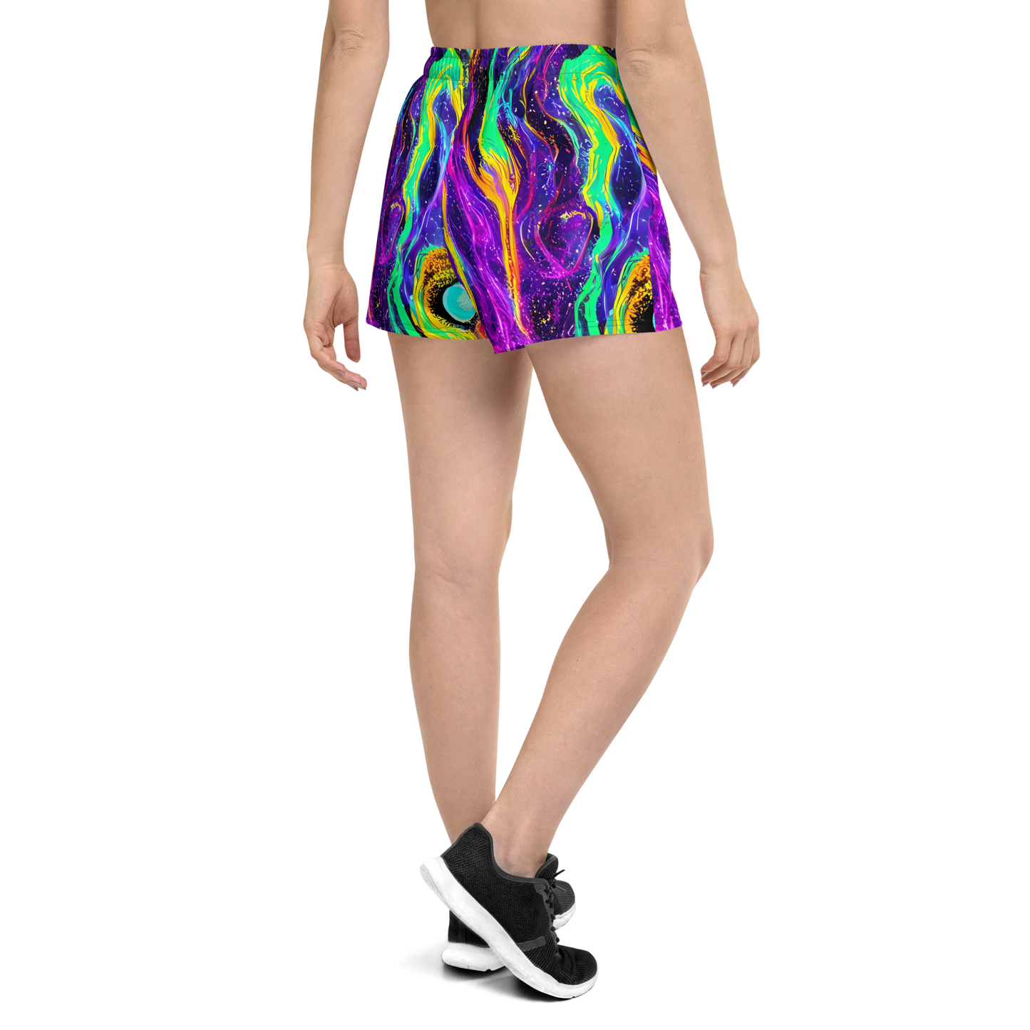 Women’s Athletic Shorts - Jackson Swirl