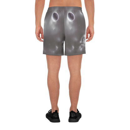 Men's Athletic Shorts - Silver Nebula