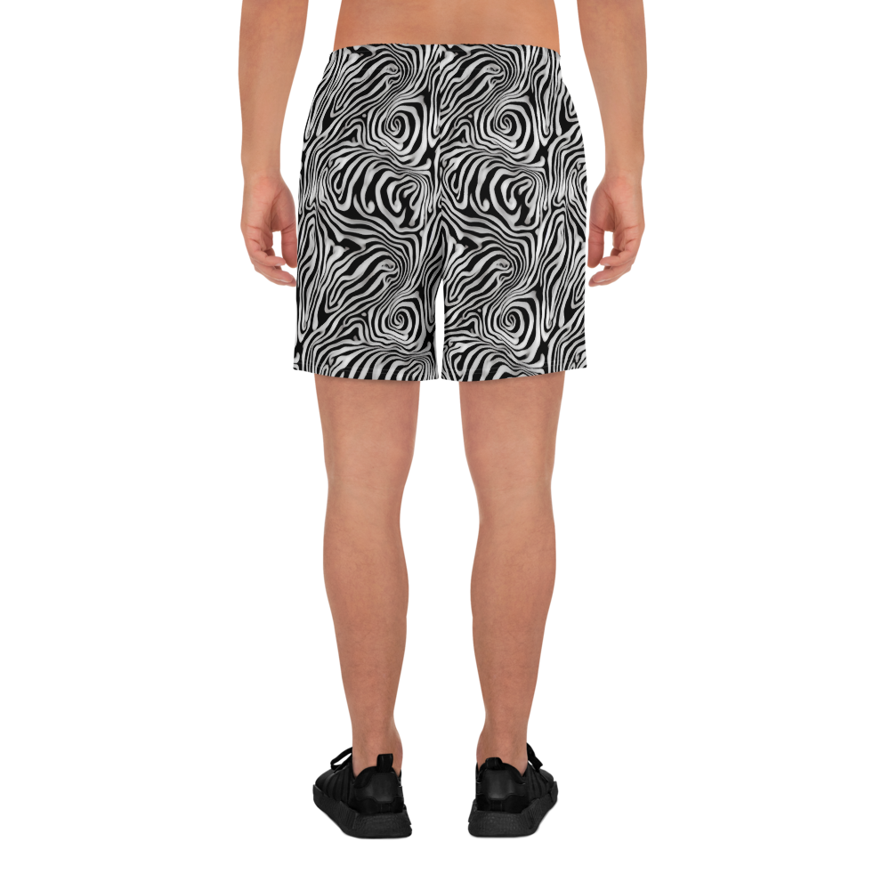 Men's Athletic Shorts - Warped Cosmos