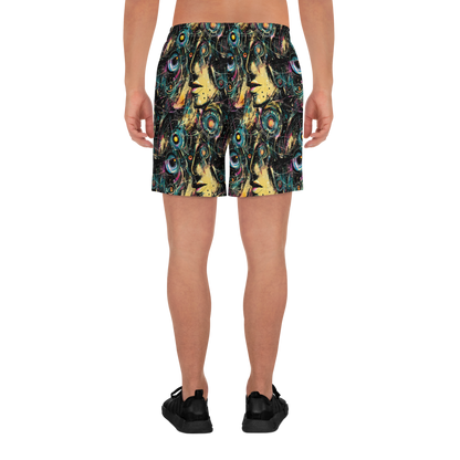 Men's Athletic Shorts - Celestial Echoes