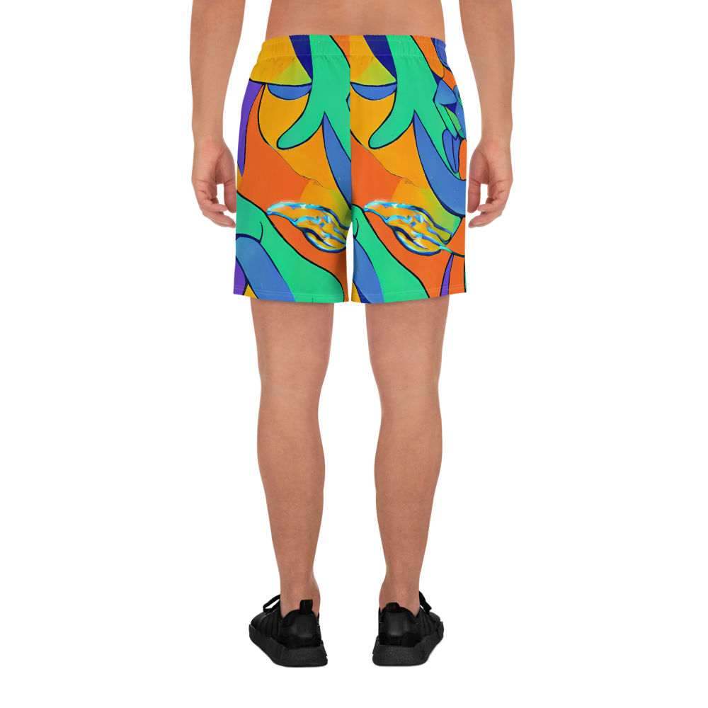 Men's Athletic Shorts - Archipenko Dream