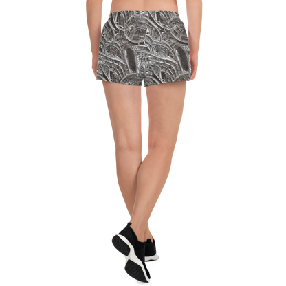 Women’s Athletic Shorts - Piranesi's Dream