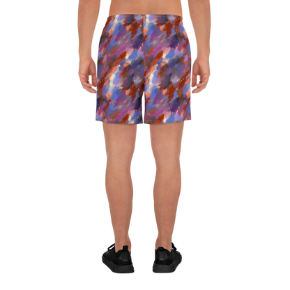 Men's Athletic Shorts - Celestial Brushstroke