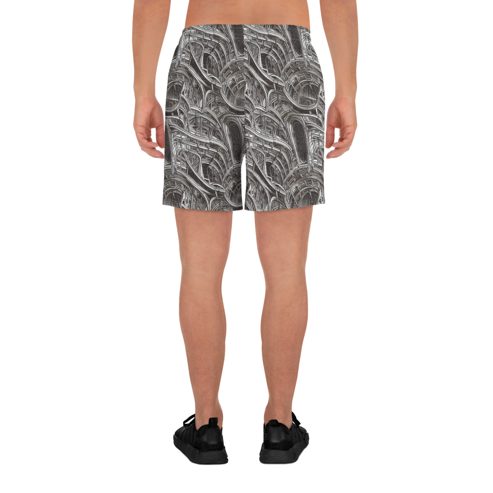 Men's Athletic Shorts - Piranesi's Dream