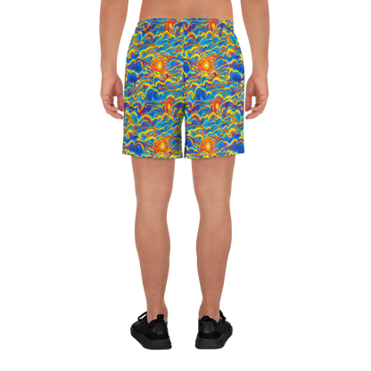 Men's Athletic Shorts - Chroma Ripple