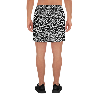 Men's Athletic Shorts - Monochrome Mystique