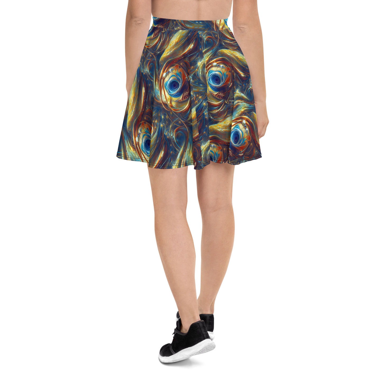 Skater Skirt - Celestial Vortex