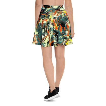 Skater Skirt - Fluid Firestorm