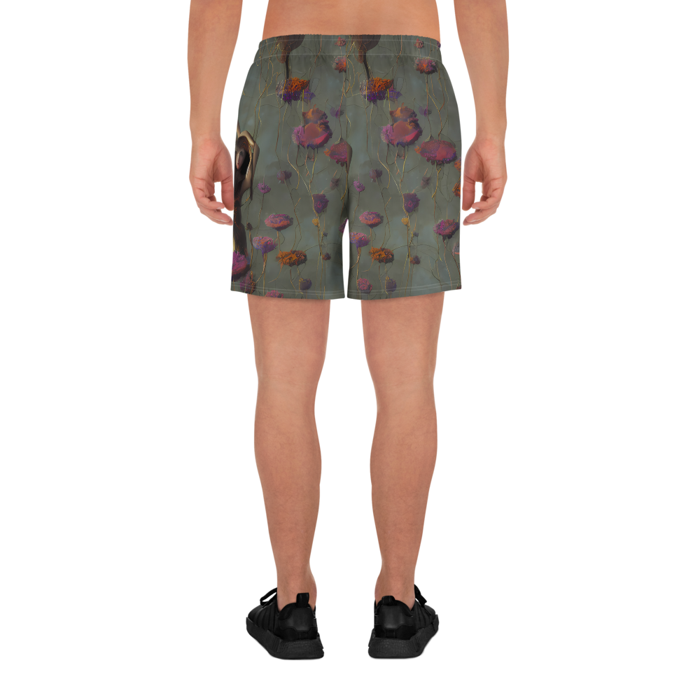 Men's Athletic Shorts - Ethereal Bloom