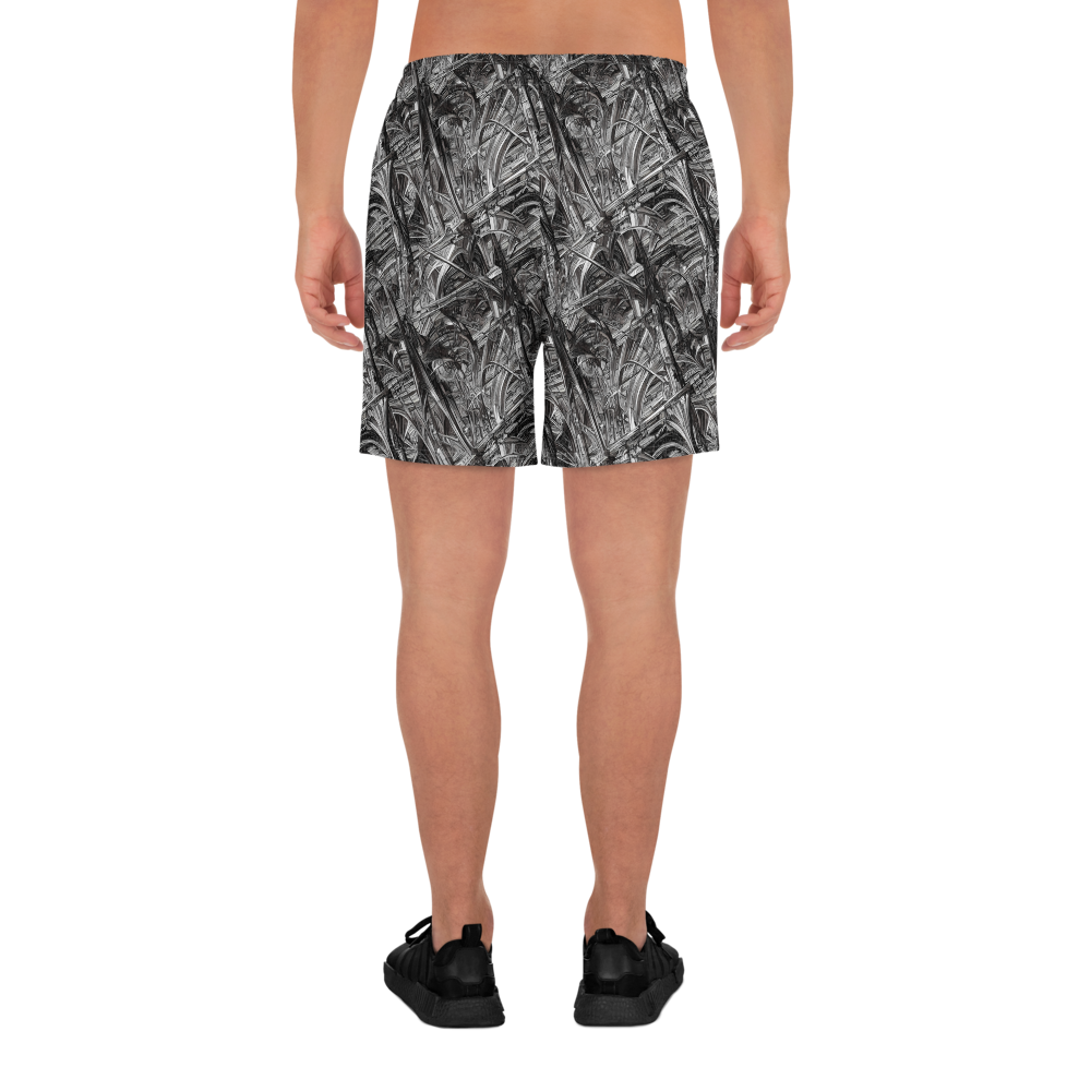 Men's Athletic Shorts - Gothic Whirlwind