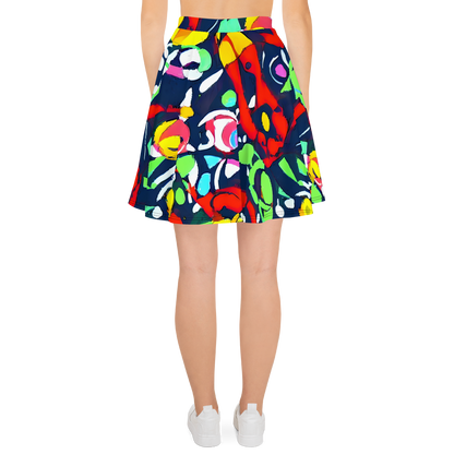 Skater Skirt - Chagall's Dream