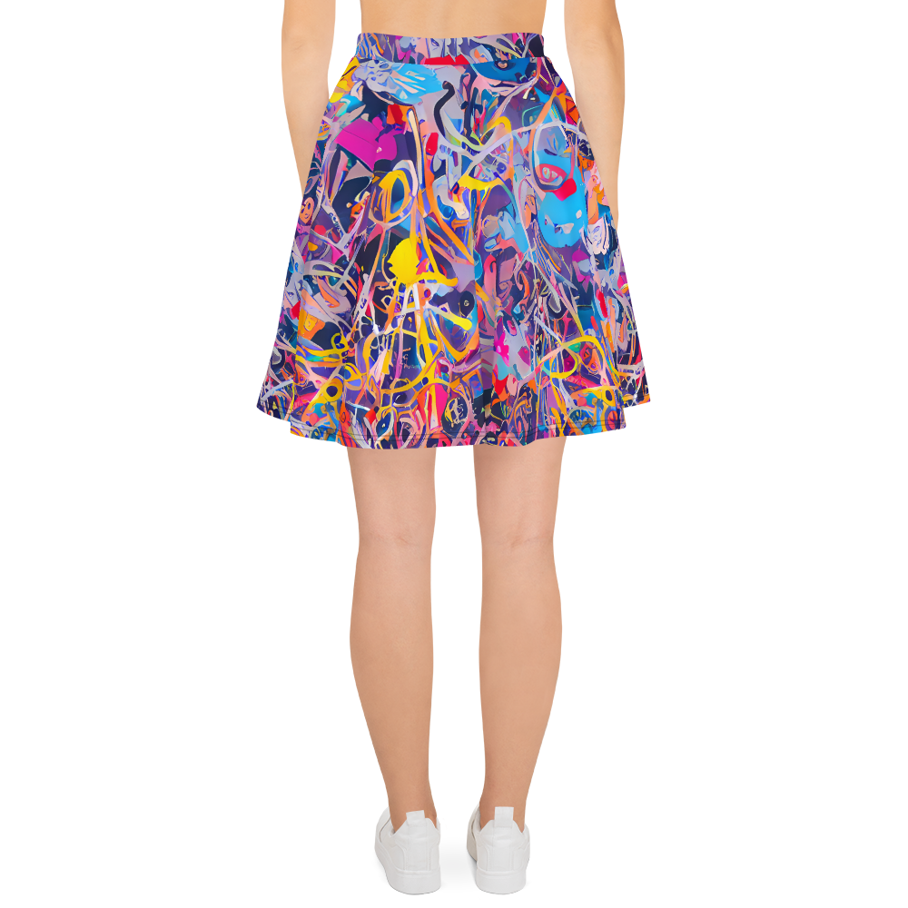 Skater Skirt - Vibrant Fusion