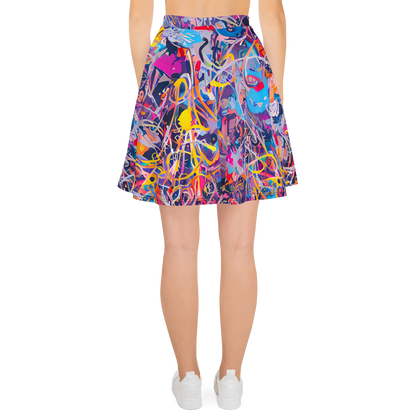 Skater Skirt - Vibrant Fusion