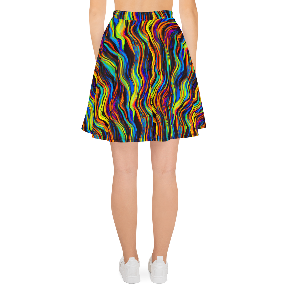 Skater Skirt - Celestial Waves