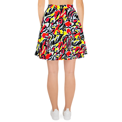 Skater Skirt - Cosmic Brushstrokes