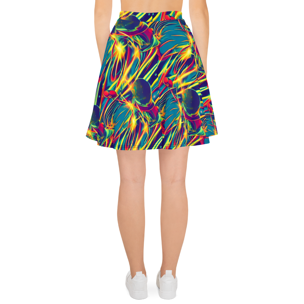 Skater Skirt - Cosmic Inferno