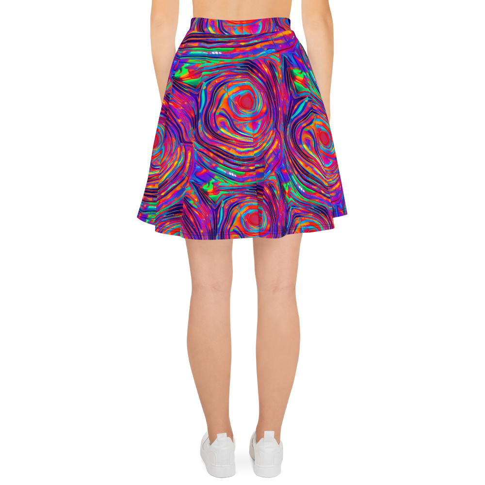 Skater Skirt - Quantum Spiral